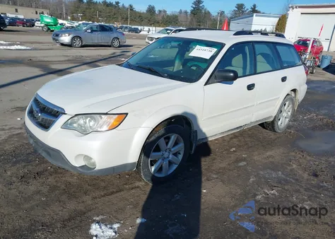2009 Subaru Outback 2.5I from USA, damaged, VIN 4S4BP61C897317718